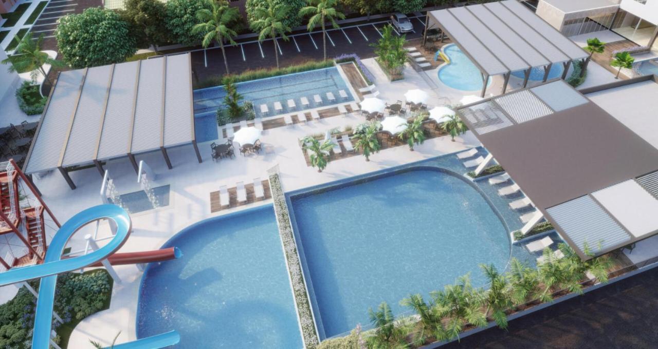Hotel Diroma Fiori - Parque Aquatico E Muitas Piscinas Caldas Novas Eksteriør billede